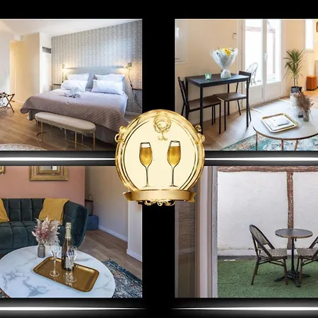 Champagne En Terrasse - Quartier Historique - 2 Pers. Apartamento *